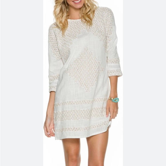 Free People Dresses & Skirts - NWOT Free People embroided tunic dress
